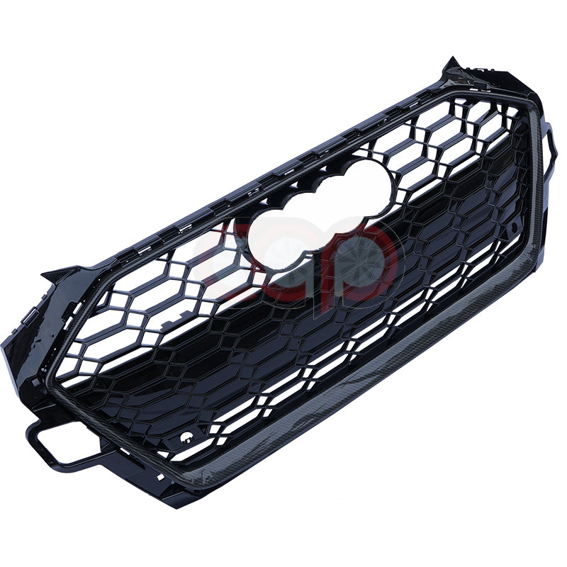 2020-2025 Audi RS4 Honeycomb Grille | B9.5 Audi A4/S4 | Real Carbon Fiber