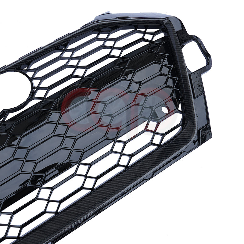 2020-2025 Audi RS4 Honeycomb Grille | B9.5 Audi A4/S4 | Real Carbon Fiber