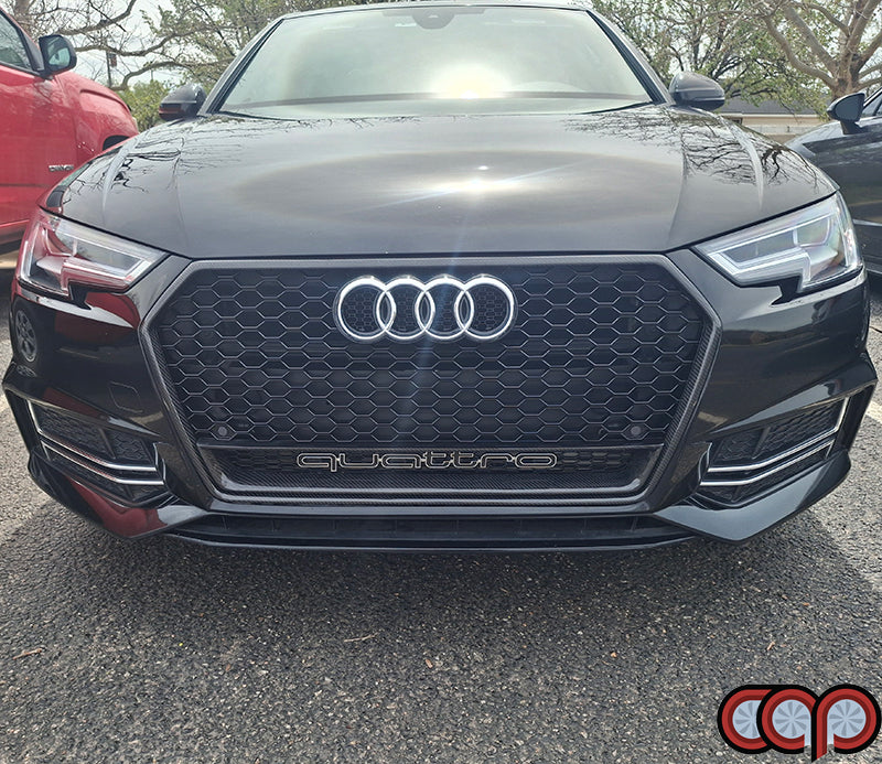 2017-2019 Audi RS4 Honeycomb Grille | B9 Audi A4/S4 | Real Carbon Fiber