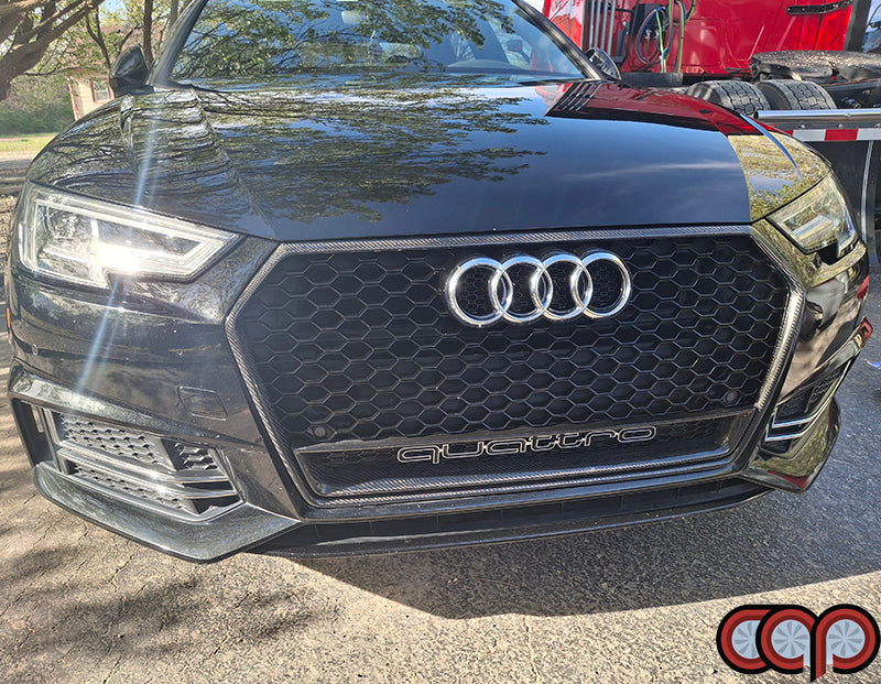 2017-2019 Audi RS4 Honeycomb Grille | B9 Audi A4/S4 | Real Carbon Fiber