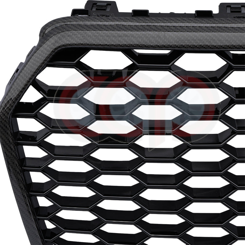 2016-2018 Audi RS7 Honeycomb Grille | C7.5 Audi A7/S7 | Real Carbon Fiber