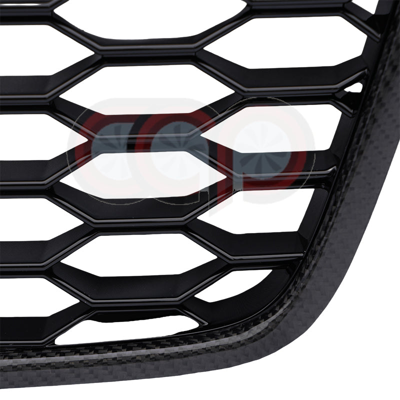 2016-2018 Audi RS7 Honeycomb Grille | C7.5 Audi A7/S7 | Real Carbon Fiber