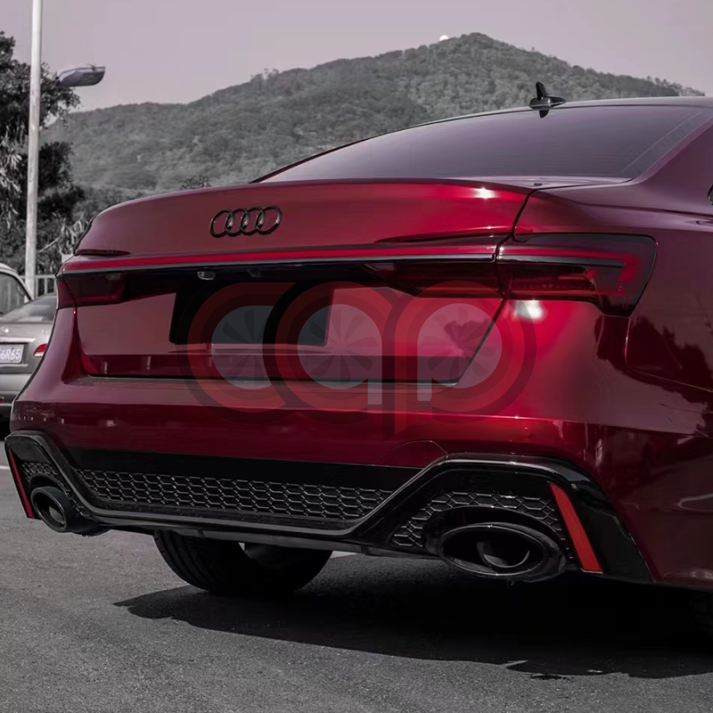 2019-2024 C8 Audi A6/S6 Sedan CAP Rear Bumper & Diffuser Kit | RS C8 RS6 Rear Bumper & Diffuser Kit