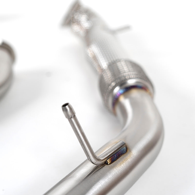 CAP 3.0T Non-Resonated Midpipes for 2018–2024 Audi B9/B9.5 S4 & S5