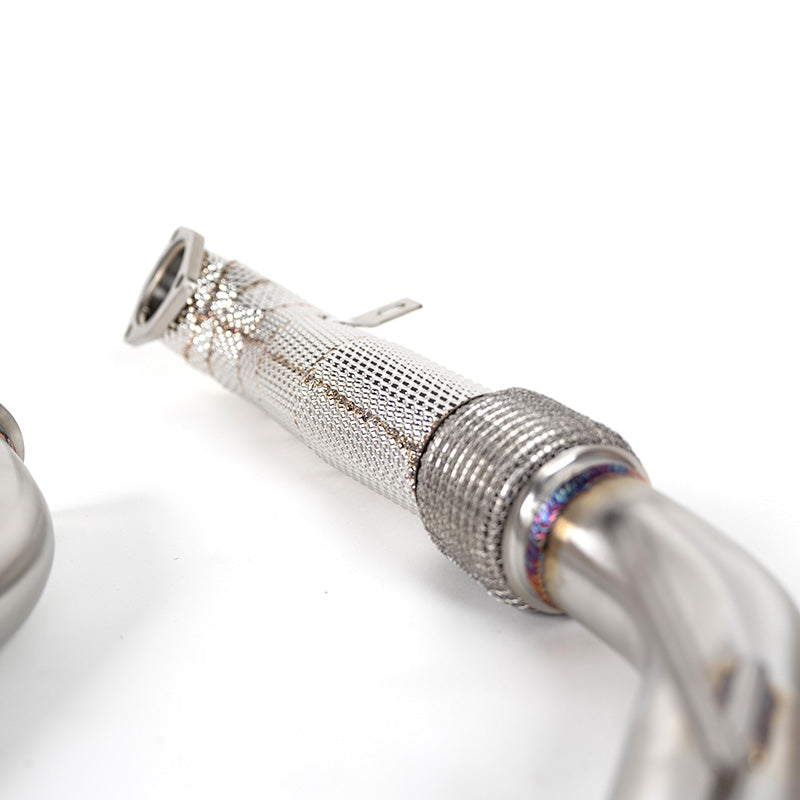 CAP 3.0T Non-Resonated Midpipes for 2018–2024 Audi B9/B9.5 S4 & S5