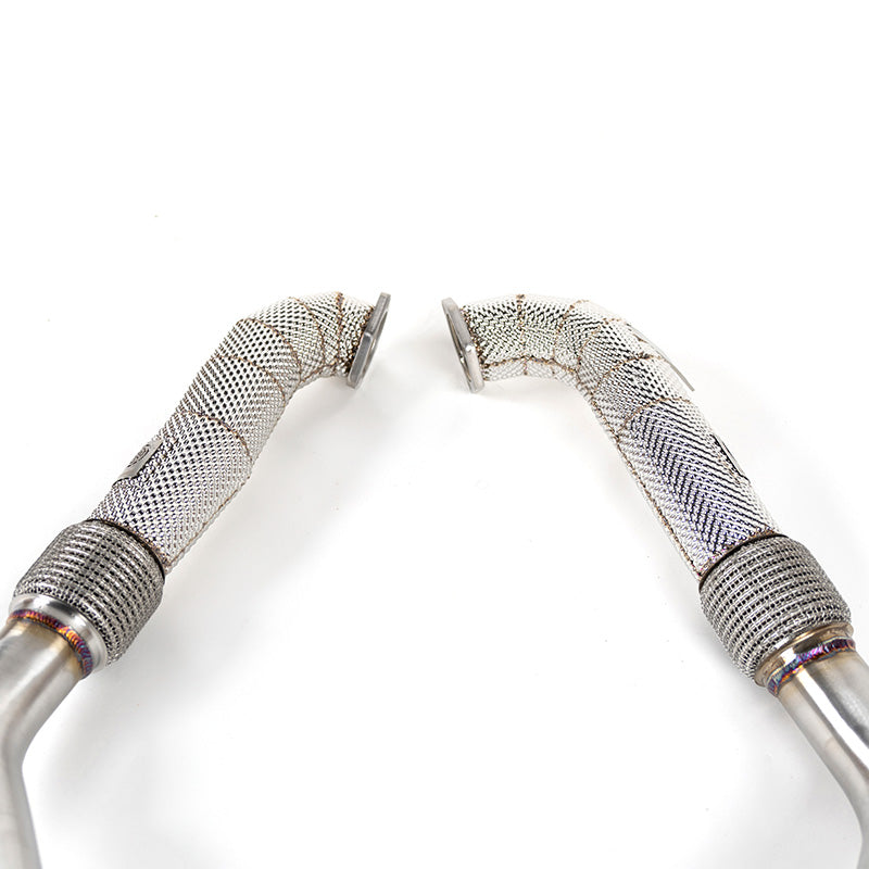 CAP 3.0T Non-Resonated Midpipes for 2018–2024 Audi B9/B9.5 S4 & S5