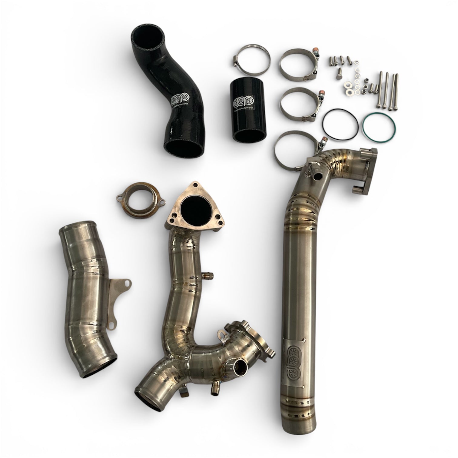 CAP 3.0T Post Throttle Valve Titanium Charge Pipe Kit | 2017-2025 Audi B9/B9.5 S4, S5, SQ5 Ghost