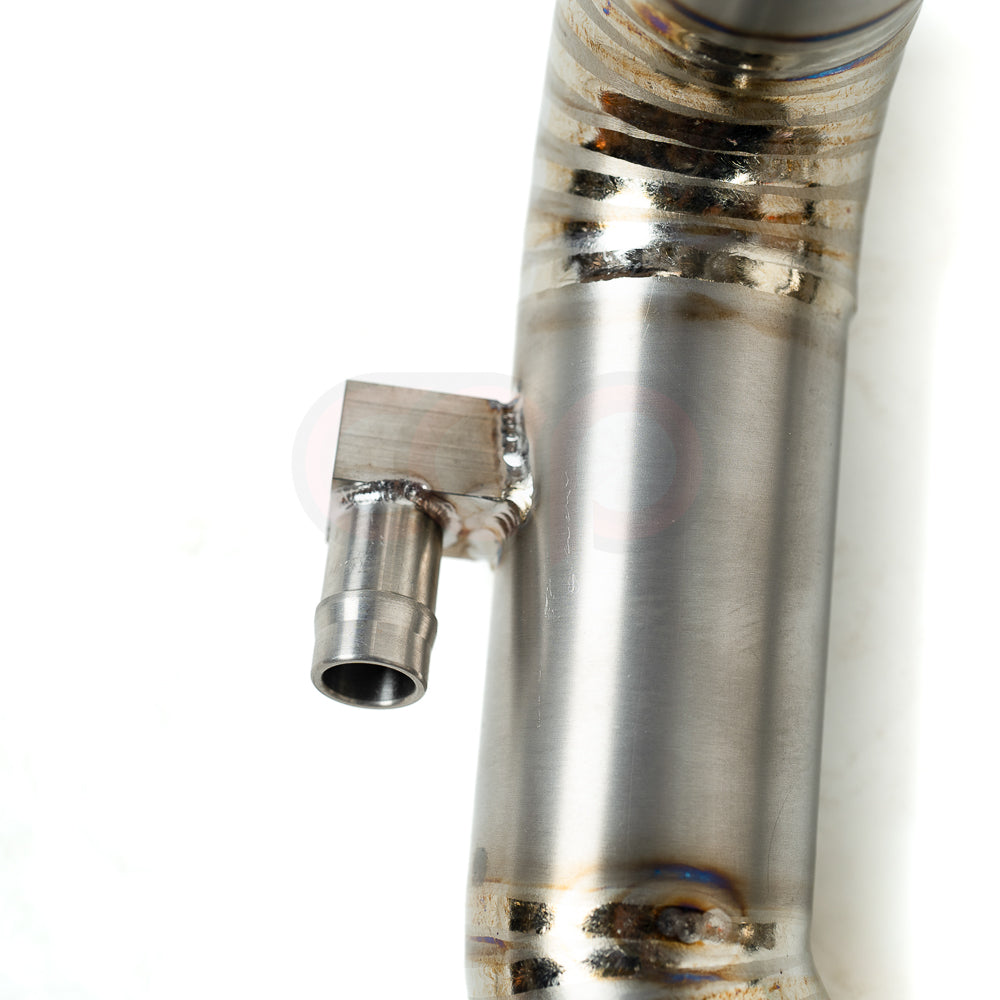 CAP 3.0T Post Throttle Valve Titanium Charge Pipe Kit | 2017-2025 Audi B9/B9.5 S4, S5, SQ5