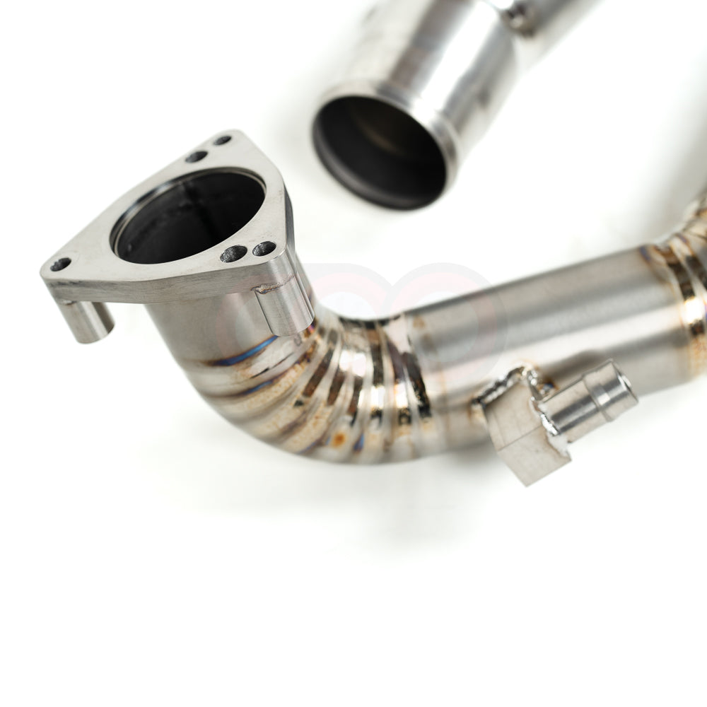 CAP 3.0T Post Throttle Valve Titanium Charge Pipe Kit | 2017-2025 Audi B9/B9.5 S4, S5, SQ5