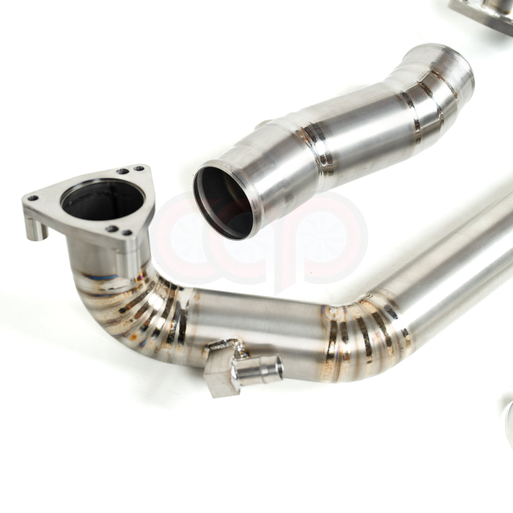 CAP 3.0T Post Throttle Valve Titanium Charge Pipe Kit | 2017-2025 Audi B9/B9.5 S4, S5, SQ5