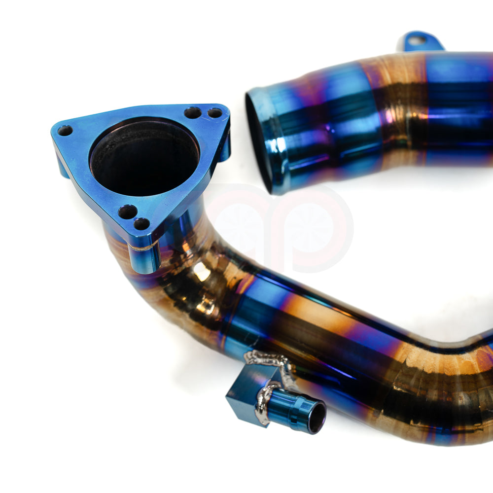 CAP 3.0T Post Throttle Valve Titanium Charge Pipe Kit | 2017-2025 Audi B9/B9.5 S4, S5, SQ5