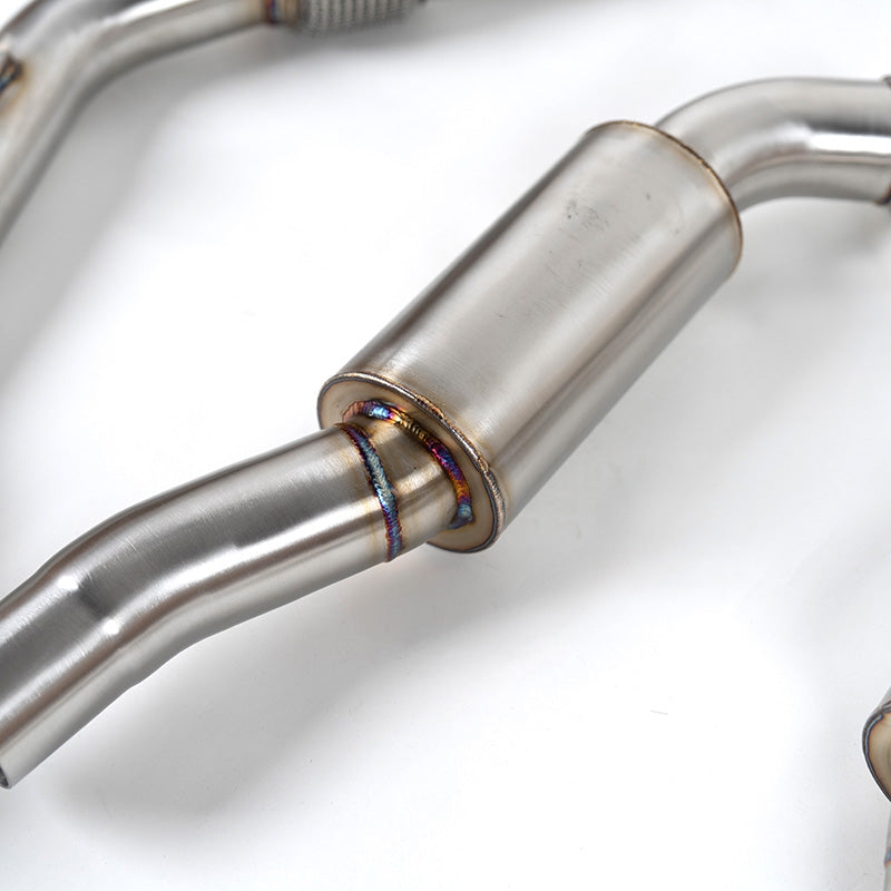 CAP 3.0T Resonated Midpipes for 2018–2024 Audi B9/B9.5 S4 & S5