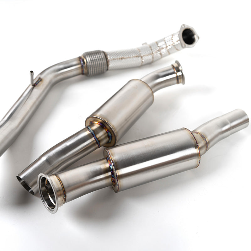 CAP 3.0T Resonated Midpipes for 2018–2024 Audi B9/B9.5 S4 & S5