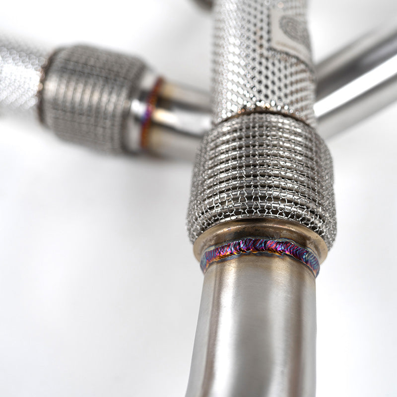 CAP 3.0T Resonated Midpipes for 2018–2024 Audi B9/B9.5 S4 & S5