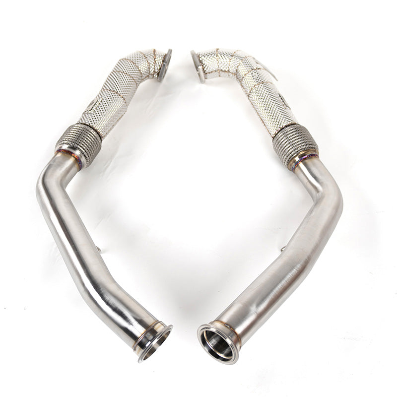 CAP 3.0T Resonated Midpipes for 2018–2024 Audi B9/B9.5 S4 & S5