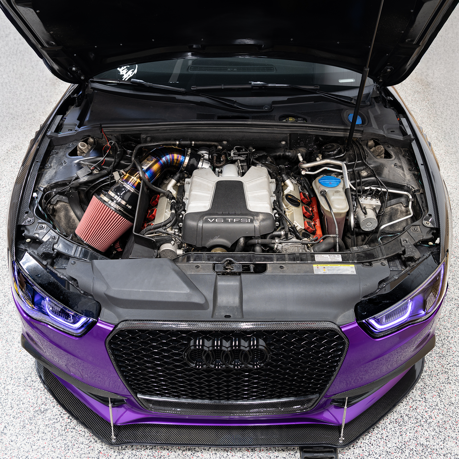 CAP 3.0T Supercharged V6 4" Titanium Intake V3 | 2010-2017 Audi B8/B8.5 S4, S5, Q5, SQ5