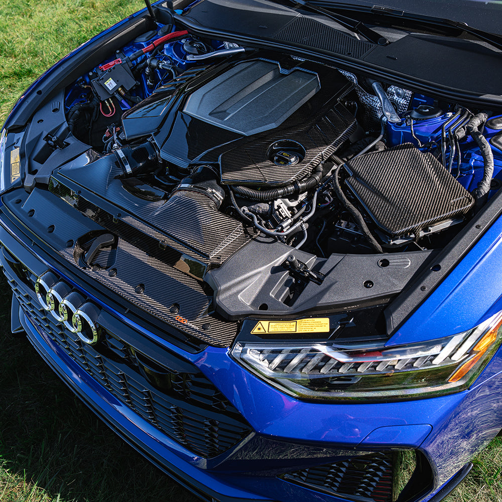 CAP 4.0T Dry Carbon Intake & Turbo Inlets - C8 2019-2024 Audi RS6/RS7