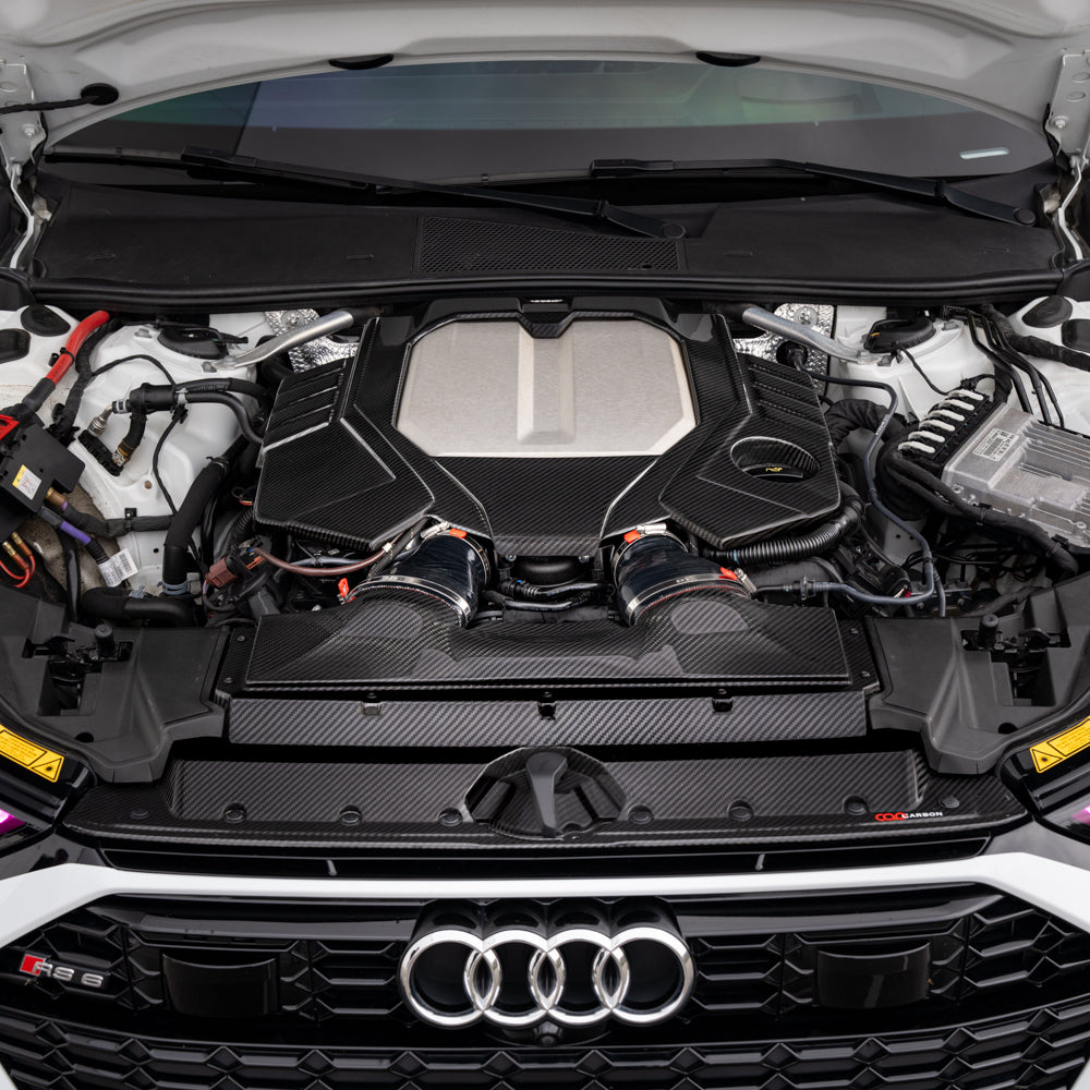 CAP 4.0T Dry Carbon Intake Kit - C8 2019-2024 Audi RS6/RS7