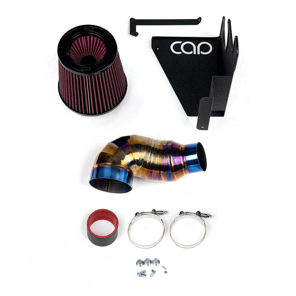 CAP Audi 3.0T 8" Intake - C8 2019-2024 Audi A6/A7 Titanium/Polymer Intake Phoenix Titanium