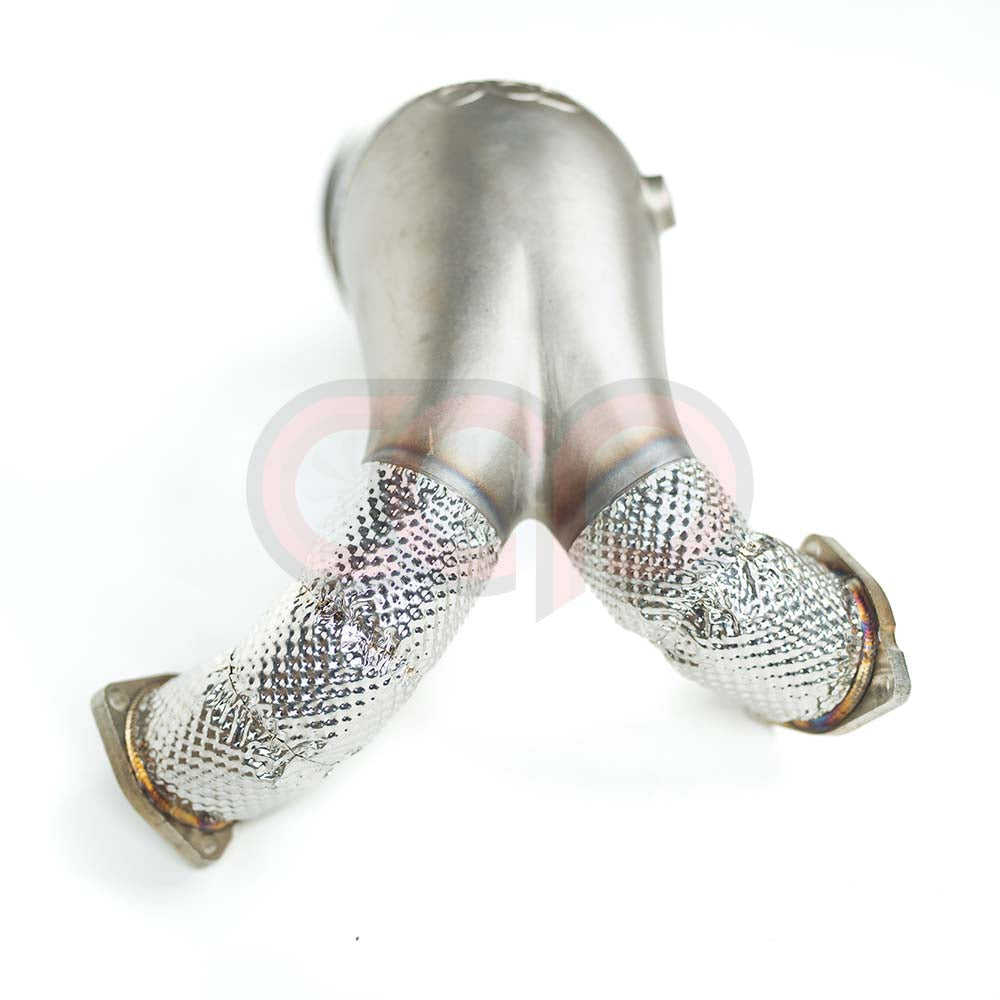 CAP Audi 3.0T Cast V3 Catless Downpipe - B9/B9.5 2018-2025 Audi S4/S5 V3