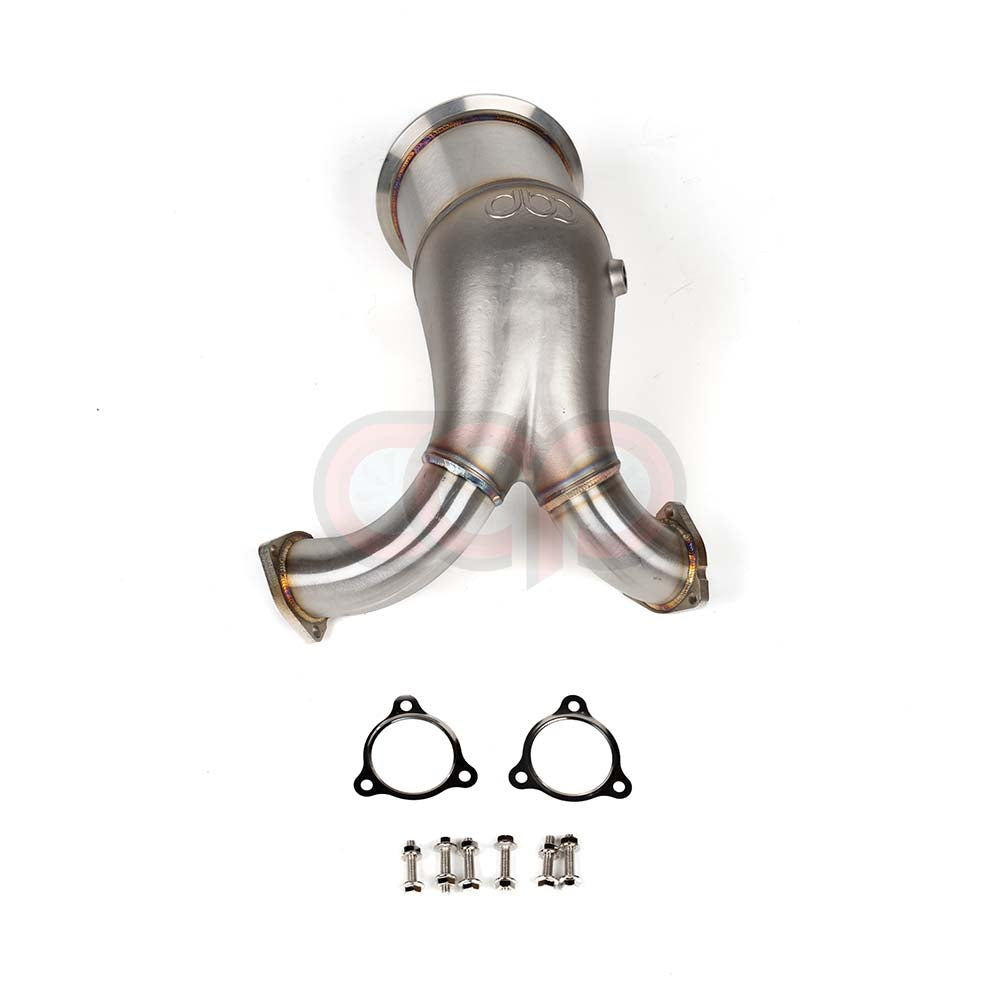 CAP Audi 3.0T Cast V3 Catless Downpipe - B9/B9.5 2018-2025 Audi S4/S5 V3