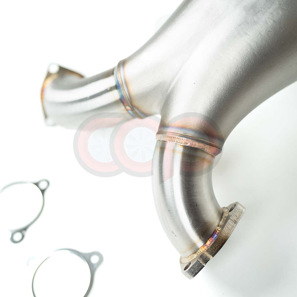 CAP Audi 3.0T Cast V3 Catless Downpipe - B9/B9.5 2018-2025 Audi S4/S5 V3