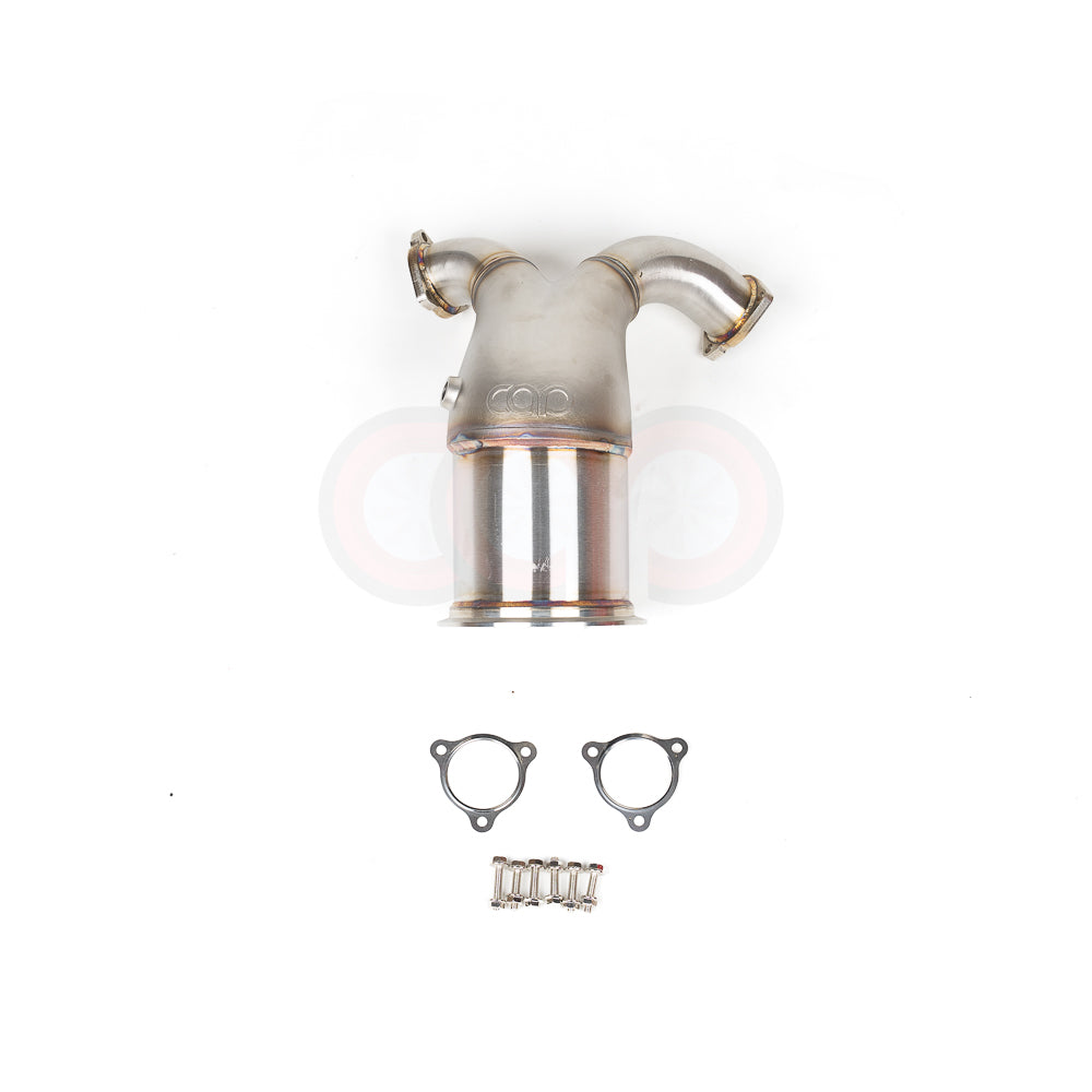CAP Audi 3.0T Cast V3 Catless Downpipe - B9/B9.5 2018-2025 Audi S4/S5 V3
