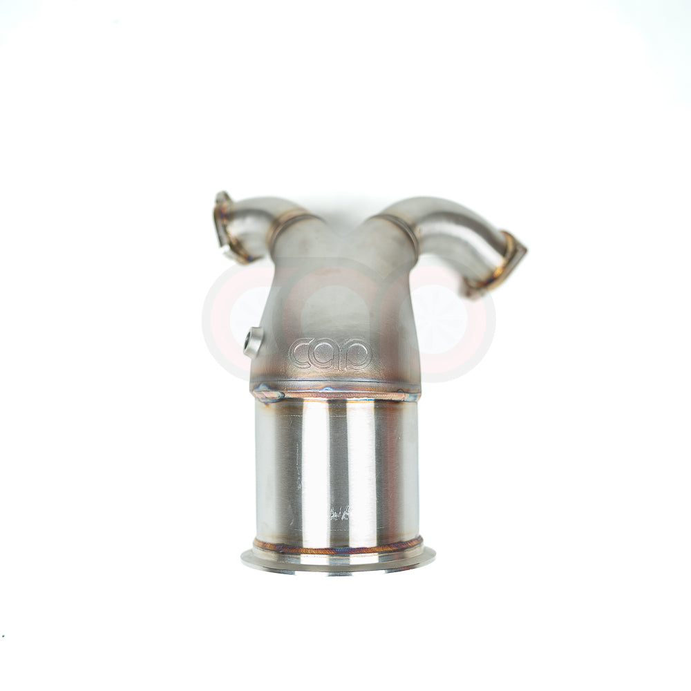 CAP Audi 3.0T Cast V3 Catless Downpipe - B9/B9.5 2018-2025 Audi S4/S5 V3