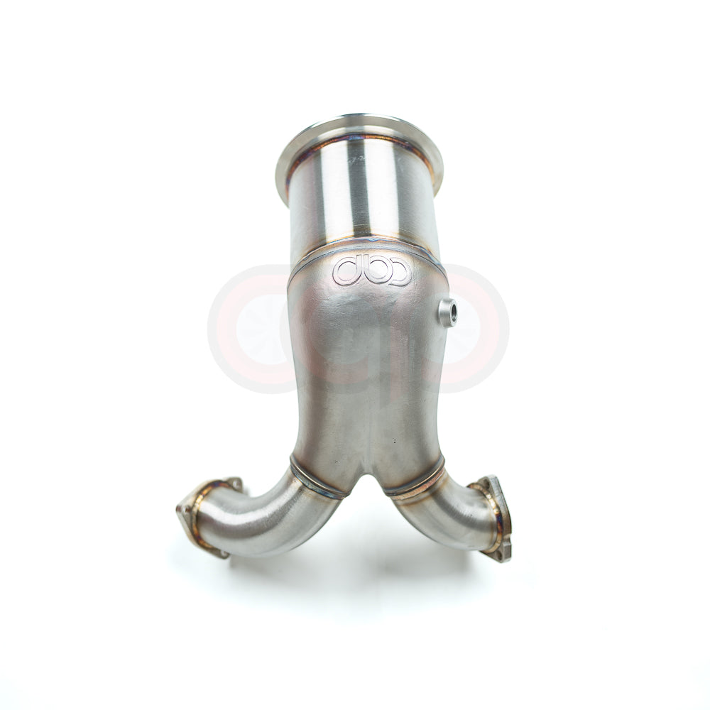 CAP Audi 3.0T Cast V3 Catless Downpipe - B9/B9.5 2018-2025 Audi S4/S5 V3