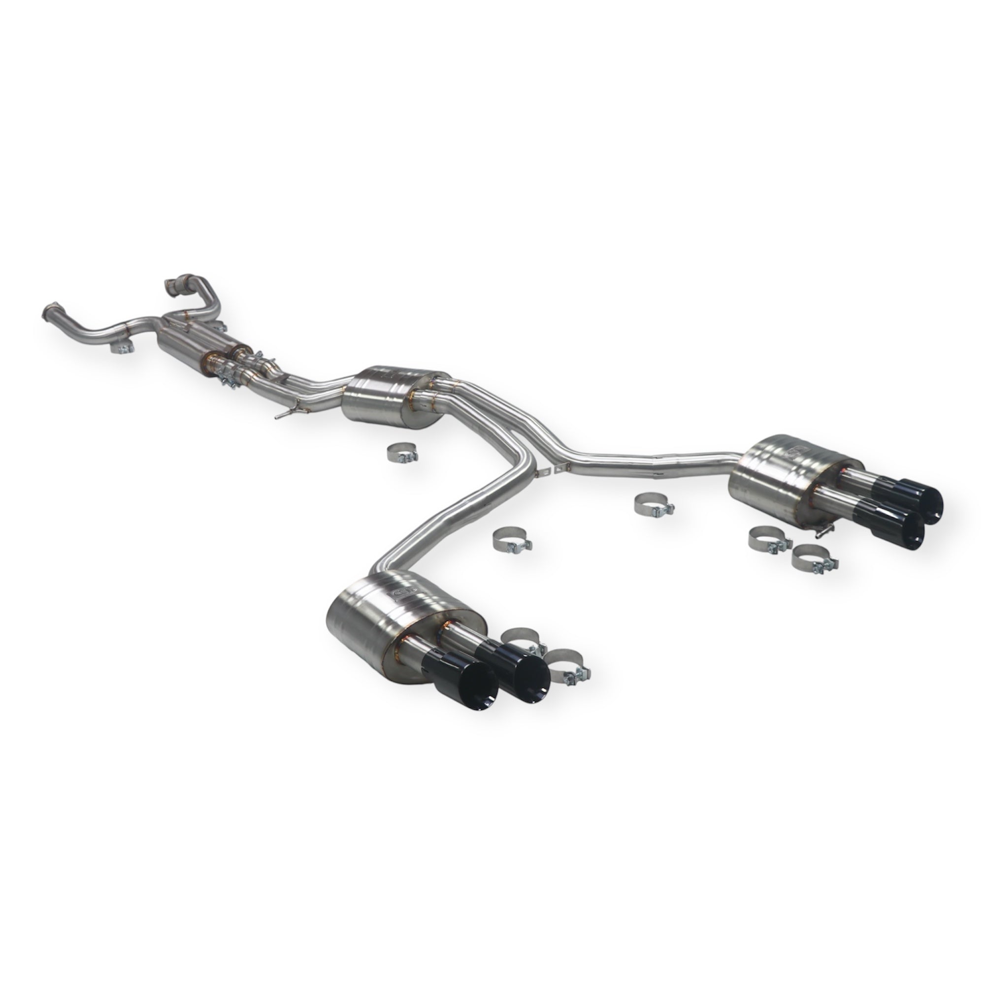 CAP Audi 3.0T Supercharged V6 Catback Exhaust System | 2010-2016 Audi B8/B8.5 S4