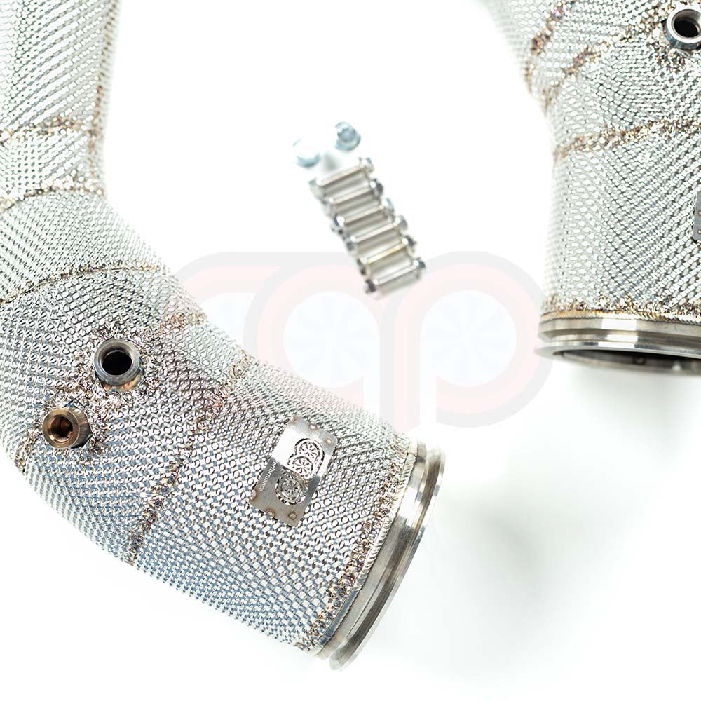 CAP Can Auto Performance 4.0T Downpipes - C8 2019-2024 Audi RS6/RS7