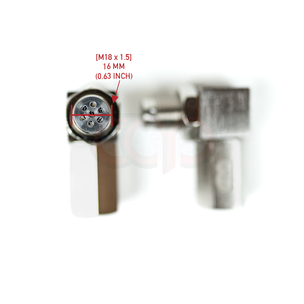 CAP Can Auto Performance O2 Spacers 90 Degree - Set of 2 (Pair)