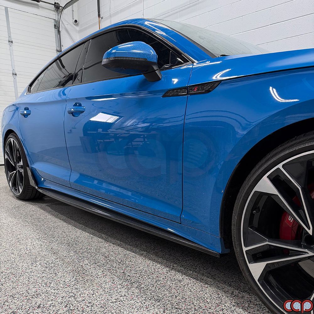 CAP Carbon Fiber Side Skirts | 2020-2024 B9.5 Audi A5 S-Line/S5 Sportback