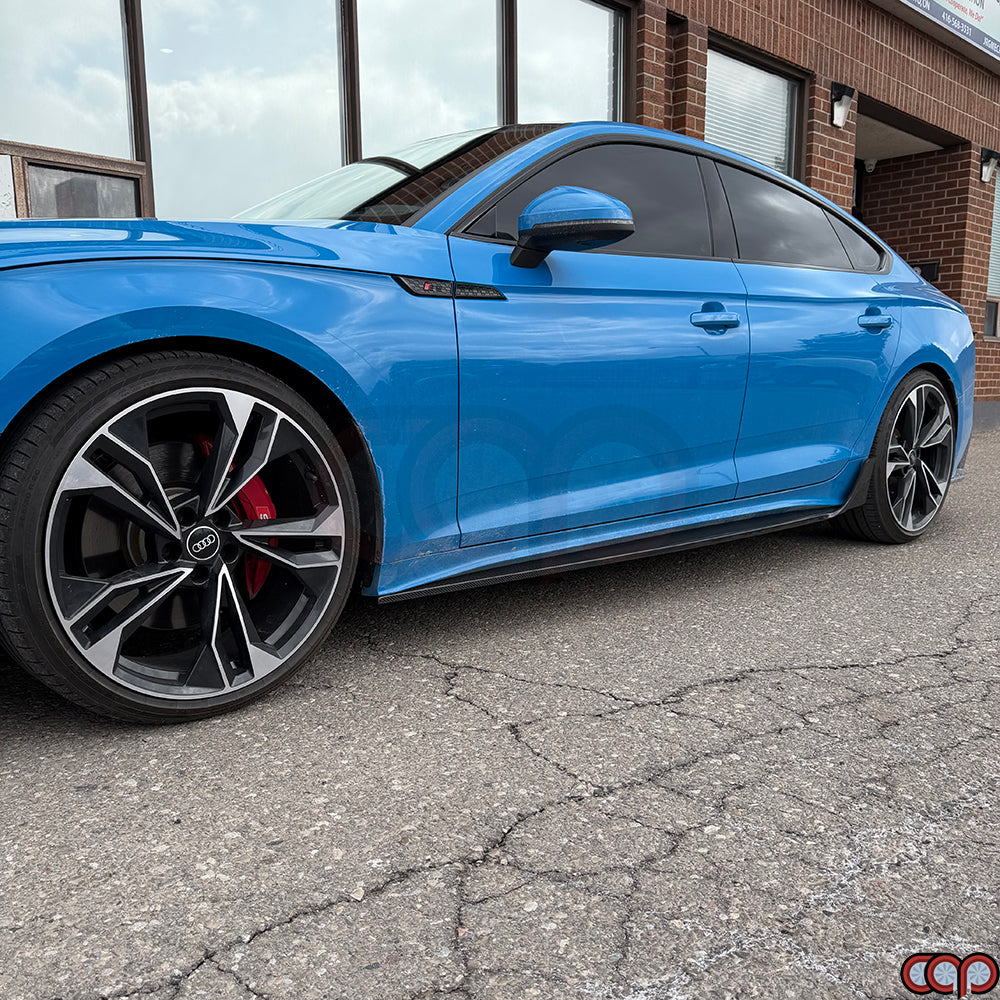 CAP Carbon Fiber Side Skirts | 2020-2024 B9.5 Audi A5 S-Line/S5 Sportback