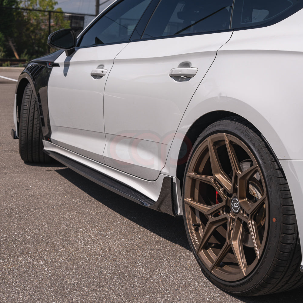 CAP Carbon Fiber Side Skirts | 2020-2024 B9.5 Audi A5 S-Line/S5 Sportback