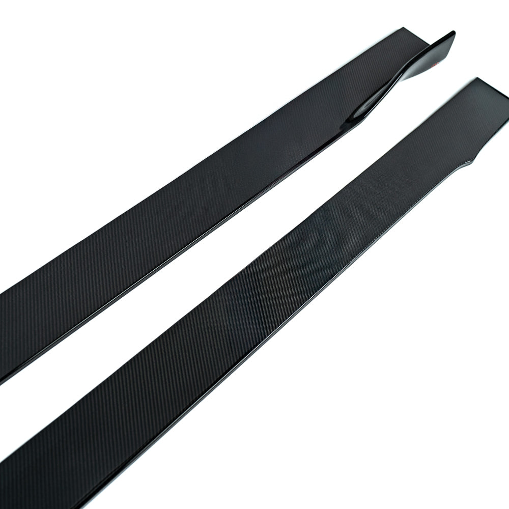 CAP Dry Carbon Fiber Side Skirts | 2008 - 2024 Audi S3, S4, S5, S6, S7