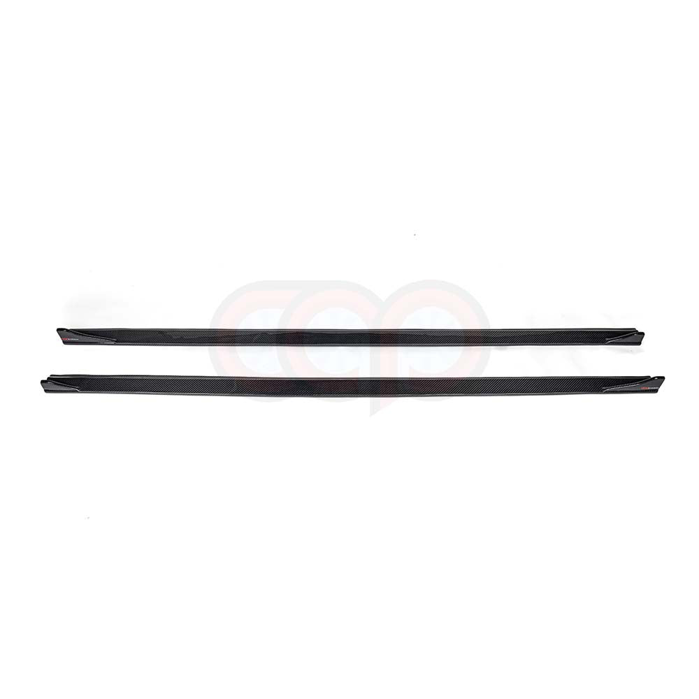 CAP Dry Carbon Fiber Side Skirts | 2020-2025 B9.5 Audi A4 S-Line/S4