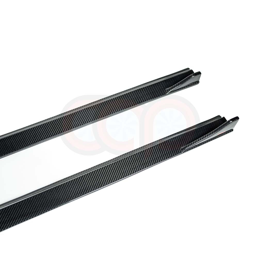 CAP Dry Carbon Fiber Side Skirts | 2020-2025 B9.5 Audi A4 S-Line/S4