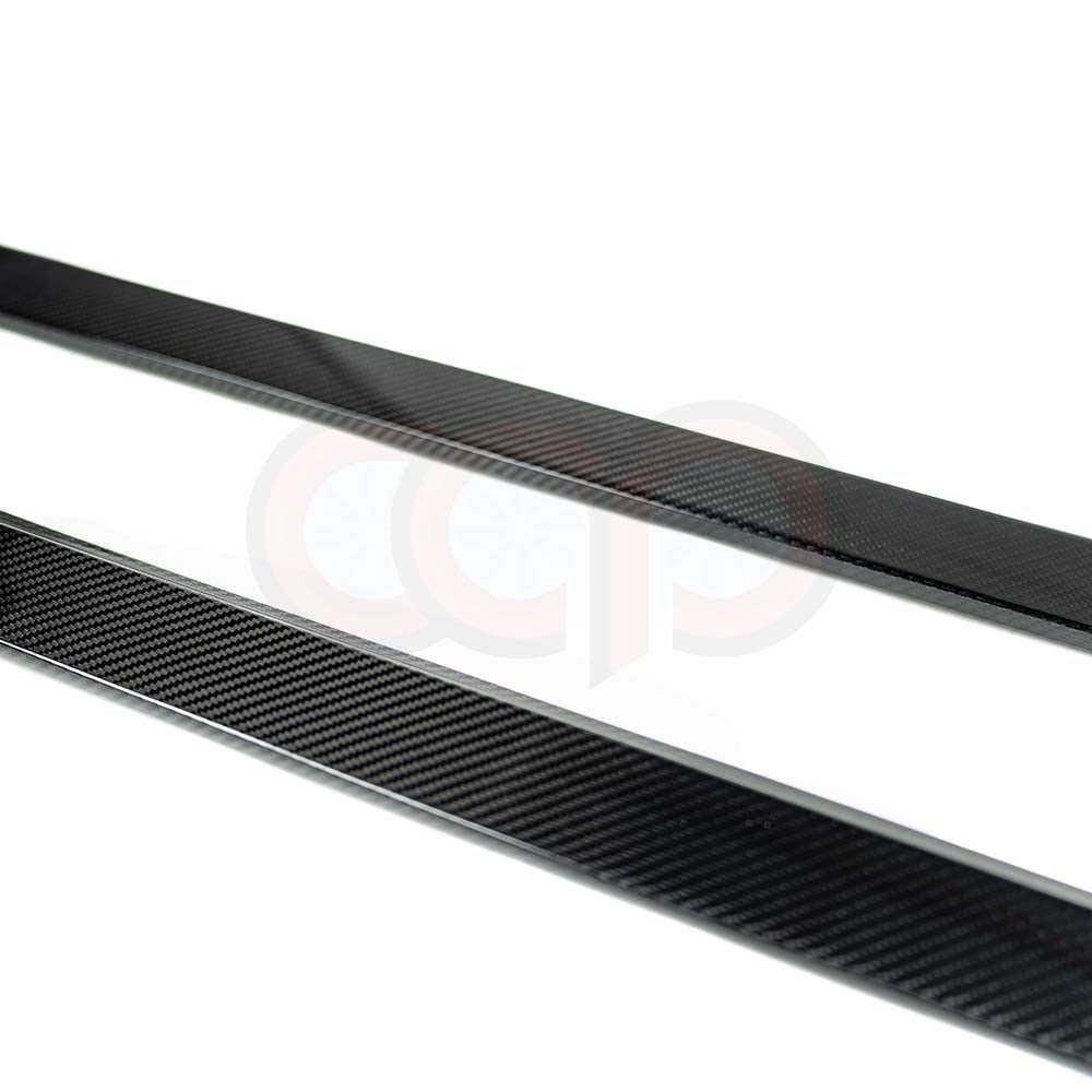 CAP Dry Carbon Fiber Side Skirts | 2020-2025 B9.5 Audi A4 S-Line/S4