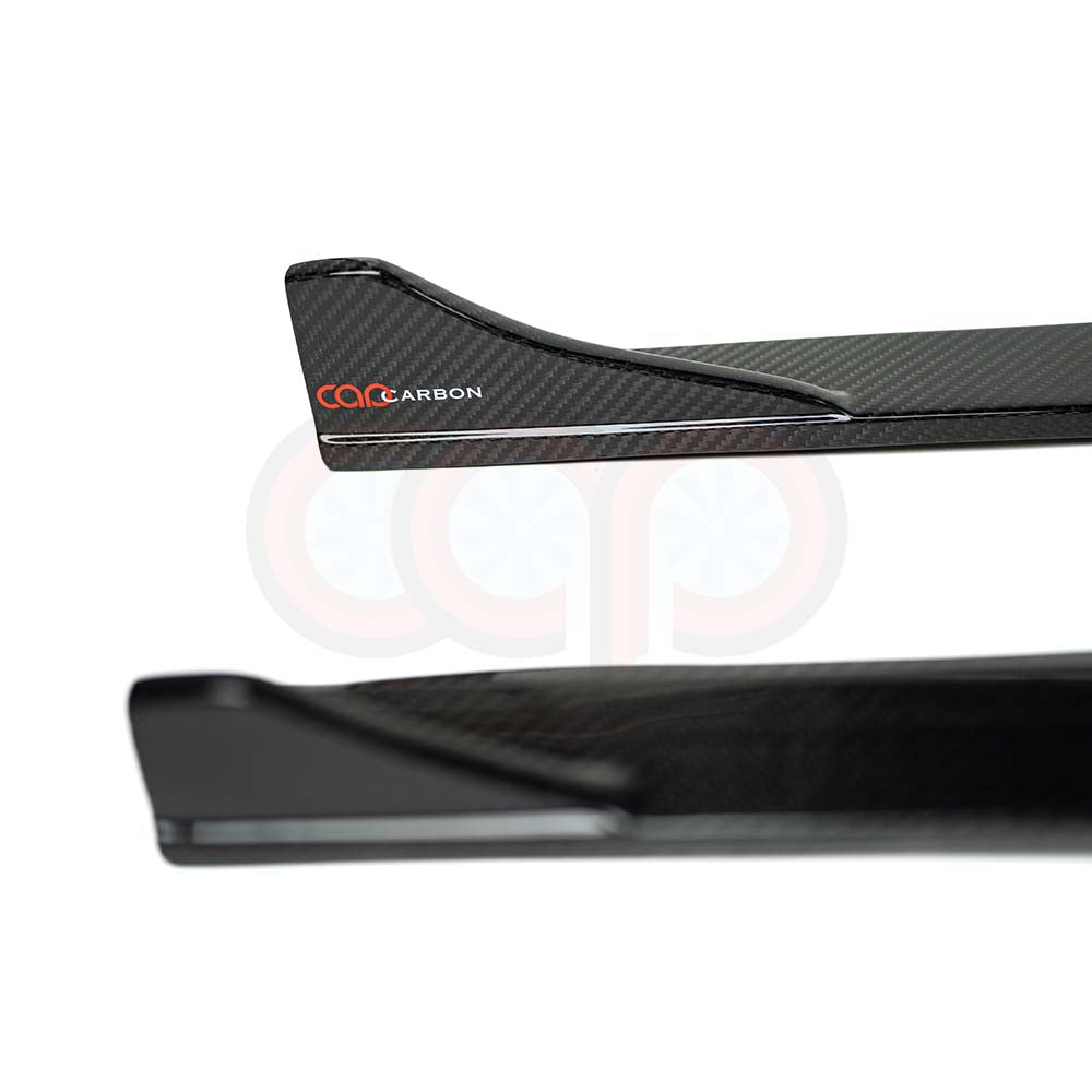 CAP Dry Carbon Fiber Side Skirts | 2020-2025 B9.5 Audi A4 S-Line/S4