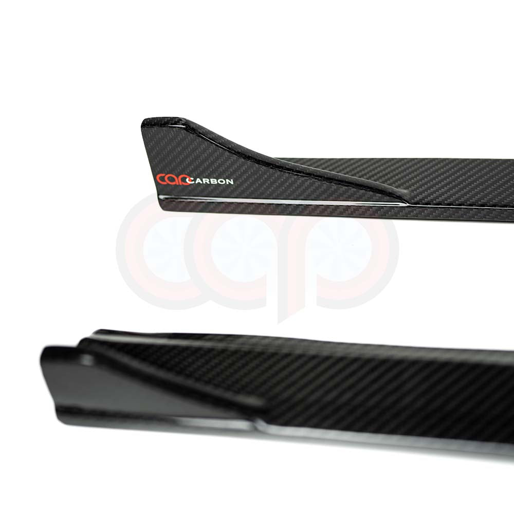 CAP Dry Carbon Fiber Side Skirts | 2020-2025 B9.5 Audi A4 S-Line/S4