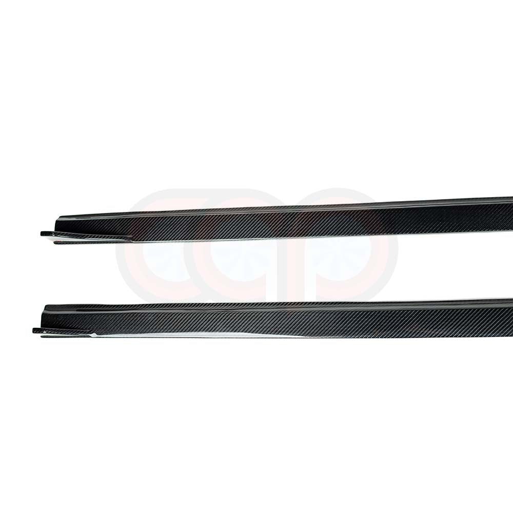 CAP Dry Carbon Fiber Side Skirts | 2020-2025 B9.5 Audi A4 S-Line/S4