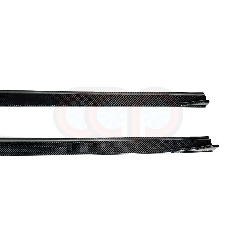 CAP Dry Carbon Fiber Side Skirts | 2020-2025 B9.5 Audi A4 S-Line/S4