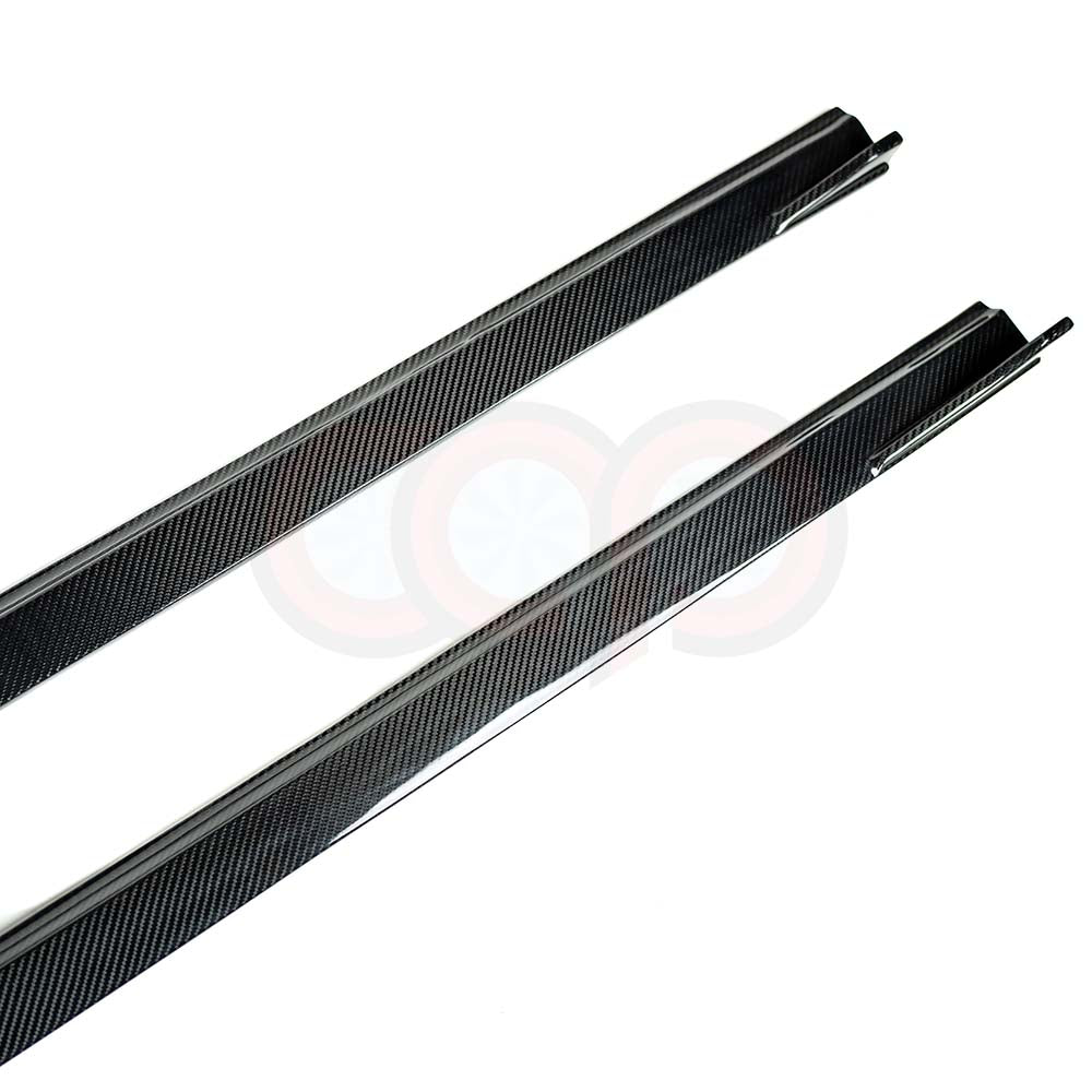 CAP Dry Carbon Fiber Side Skirts | 2020-2025 B9.5 Audi A4 S-Line/S4