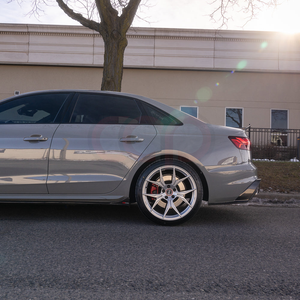 CAP Dry Carbon Fiber Side Skirts | 2020-2025 B9.5 Audi A4 S-Line/S4