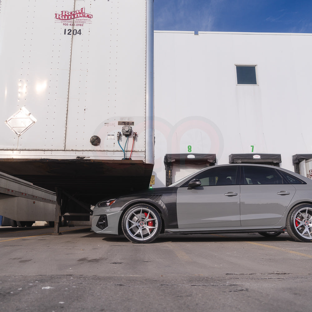 CAP Dry Carbon Fiber Side Skirts | 2020-2025 B9.5 Audi A4 S-Line/S4