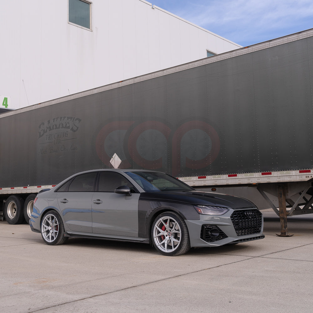 CAP Dry Carbon Fiber Side Skirts | 2020-2025 B9.5 Audi A4 S-Line/S4