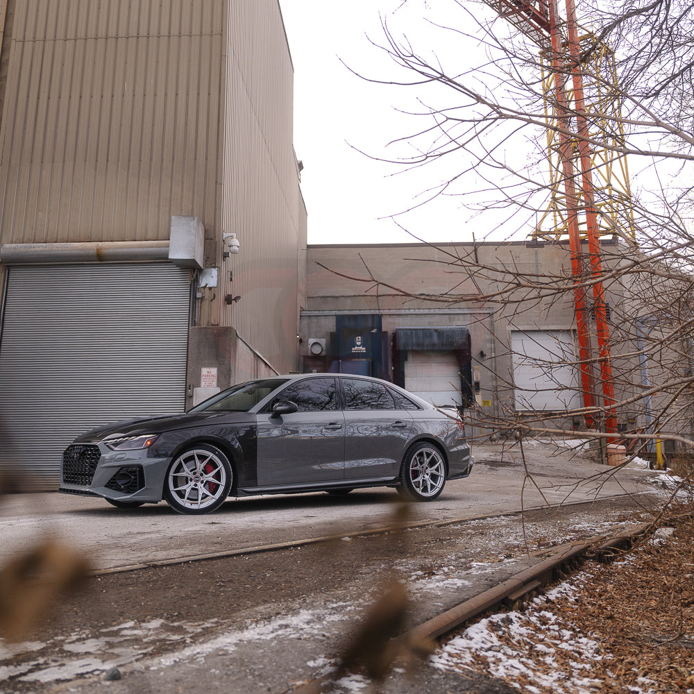 CAP Dry Carbon Fiber Side Skirts | 2020-2025 B9.5 Audi A4 S-Line/S4