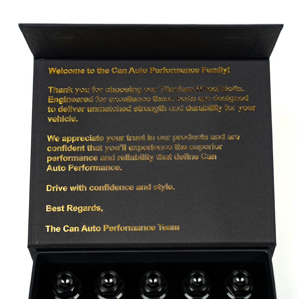 CAP Titanium Wheel Bolts | Audi (Set of 20)
