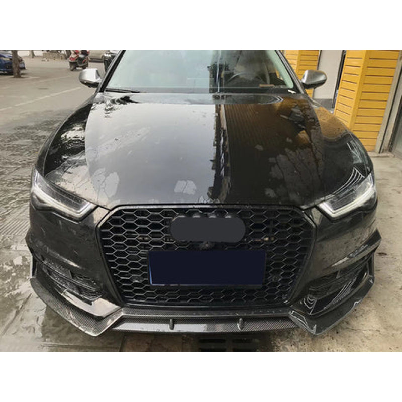 CAP 2016-2018 C7.5 Audi A6/S6 - Carbon Fiber Front Lip